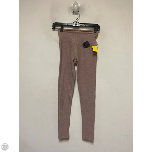Athletic Leggings By Beyond Yoga In Pink, Size: Xs