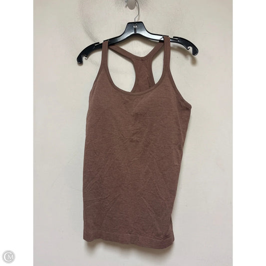 Athletic Tank Top By Lululemon In Brown, Size: 12