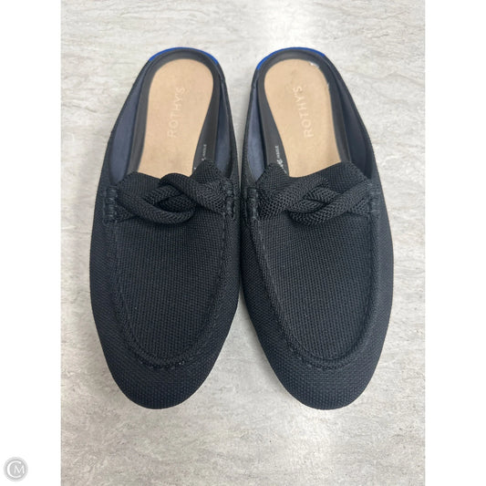 Shoes Flats By Rothys In Black, Size: 7.5