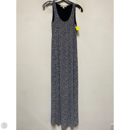 Dress Casual Maxi By Michael By Michael Kors In Blue & White, Size: Xs