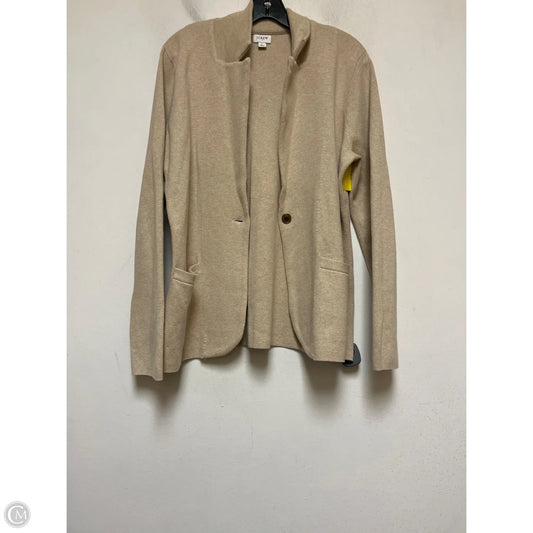 Blazer By J. Crew In Tan, Size: L