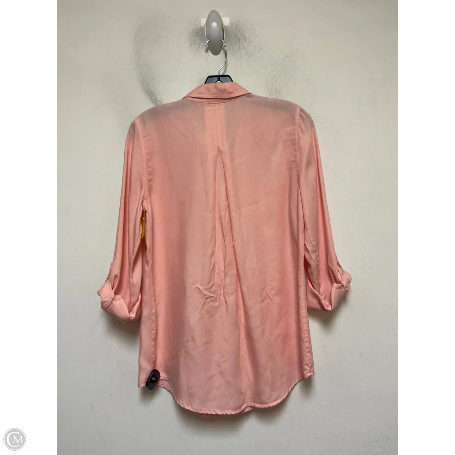 Top Long Sleeve By Chicos In Pink, Size: S