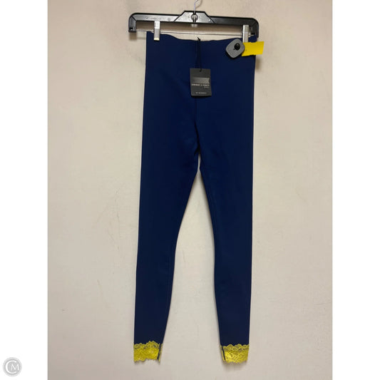 Athletic Leggings By Savage X Fenty In Blue & Yellow, Size: S