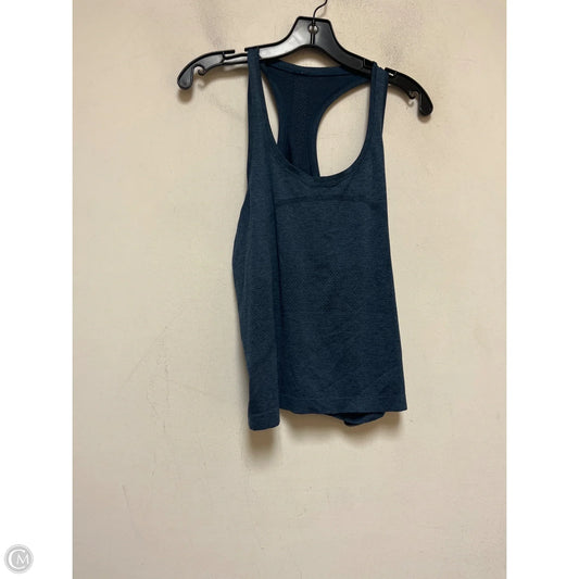 Athletic Tank Top By Lululemon In Blue, Size: M
