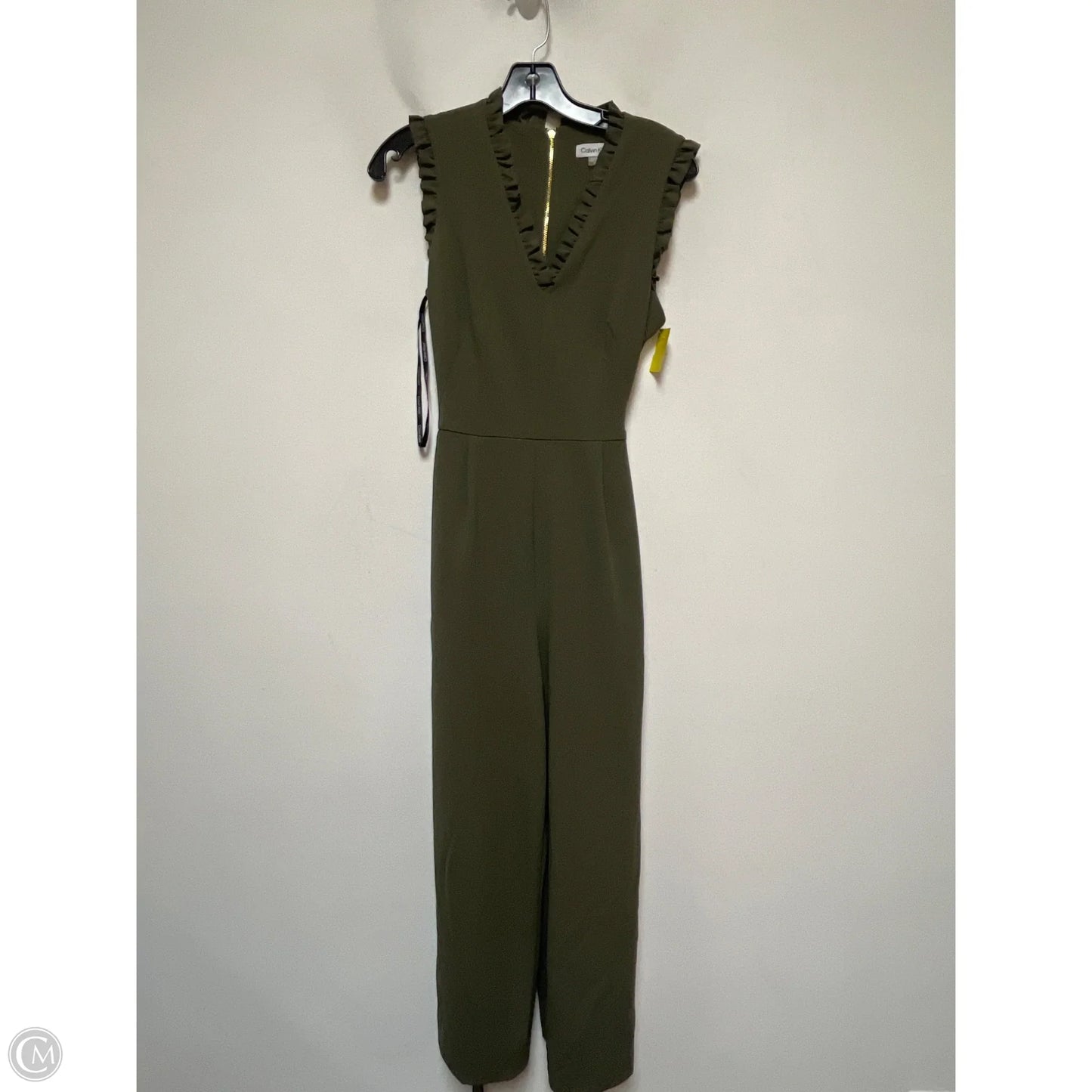 Jumpsuit By Calvin Klein In Green, Size: M