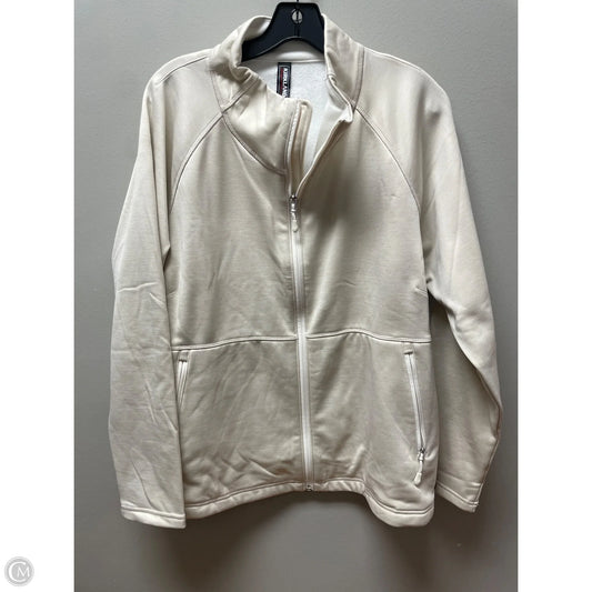 Athletic Jacket By Kirkland In Tan, Size: Xl