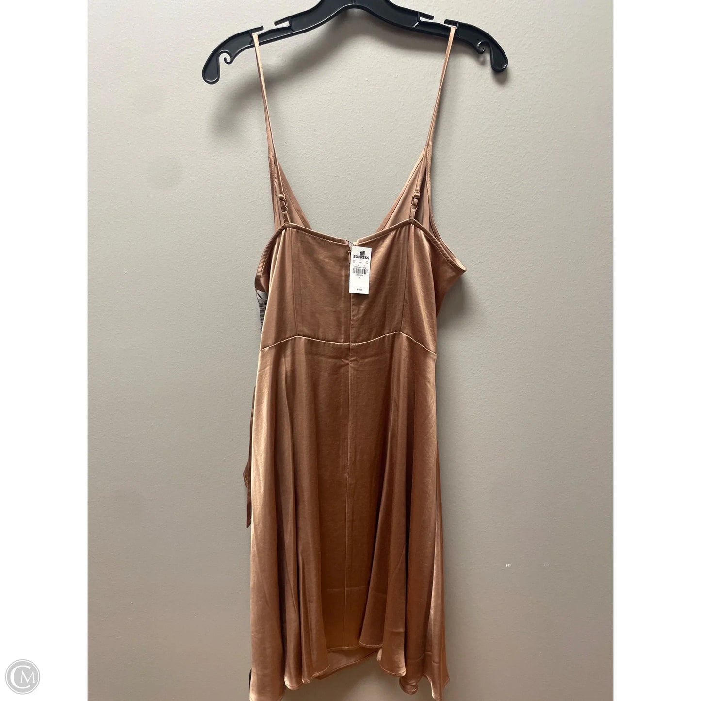 Dress Casual Short By Express In Gold, Size: L