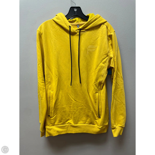 Athletic Sweatshirt Hoodie By Fabletics In Yellow, Size: Xs