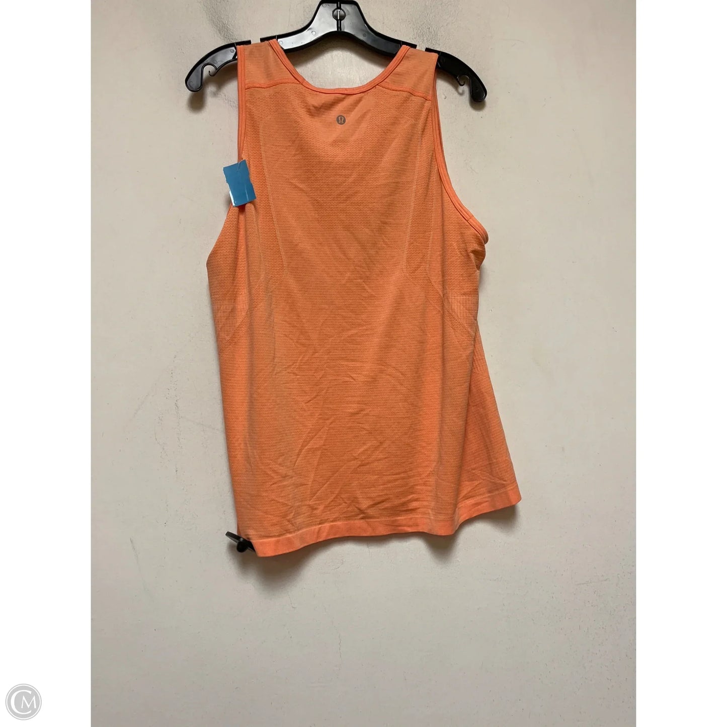 Athletic Tank Top By Lululemon In Orange, Size: M