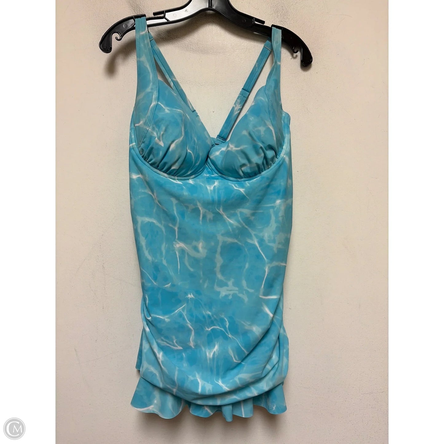 Swimsuit By Torrid In Blue, Size: 2x