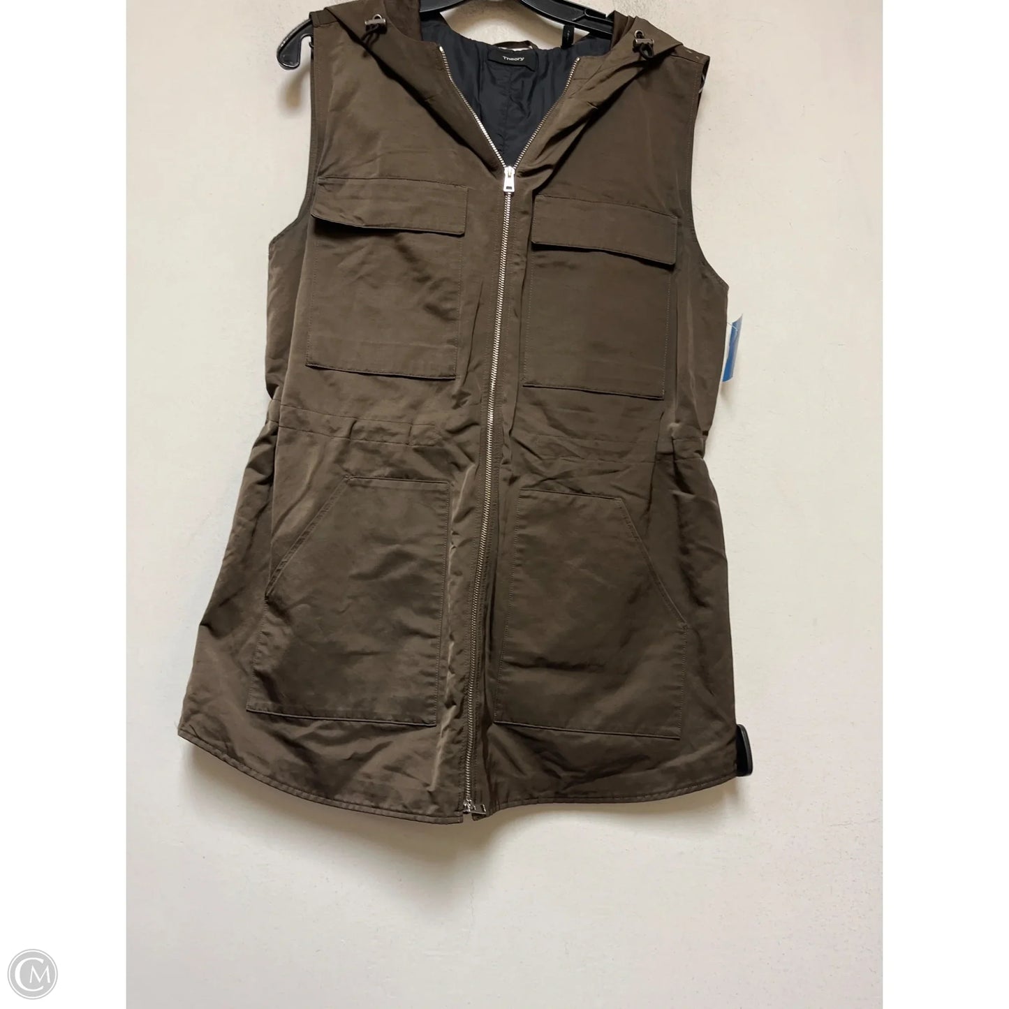 Vest Other By Theory In Brown, Size: M