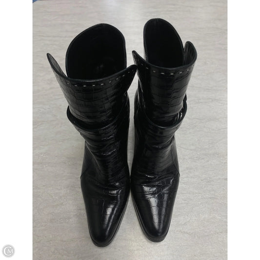 Boots Designer By Max Mara In Black, Size: 8