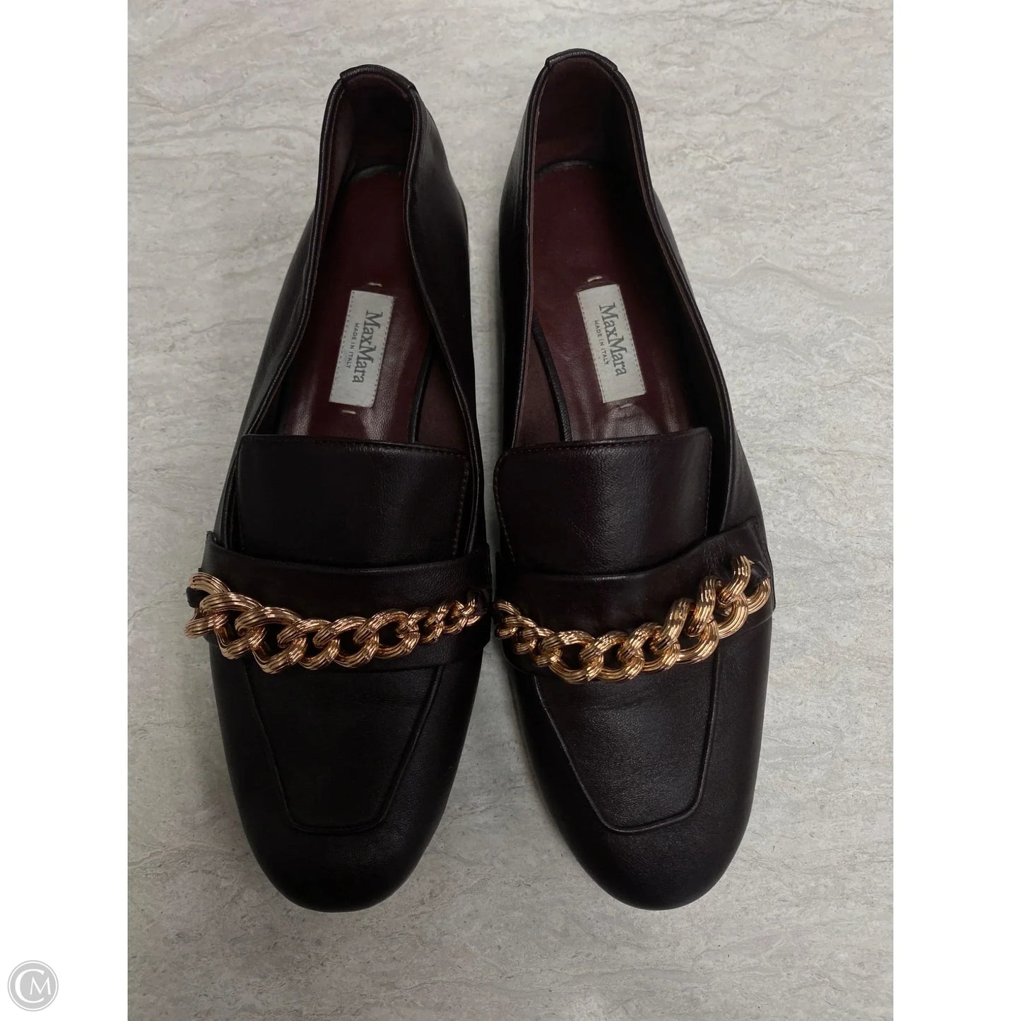 Shoes Designer By Max Mara In Purple, Size: 7