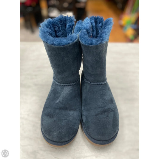 Boots Designer By Ugg In Blue, Size: 6