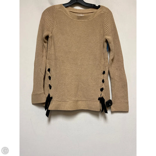 Sweater By Loft In Tan, Size: Xs