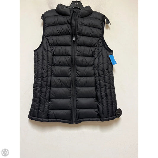Vest Puffer & Quilted By Reel Legends In Black, Size: M