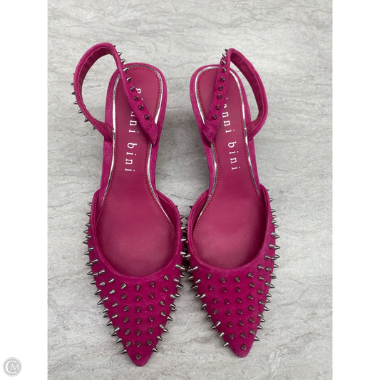 Shoes Heels Kitten By Gianni Bini In Pink, Size: 7.5