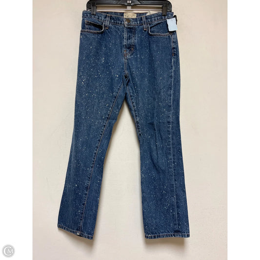Jeans Straight By Current/elliott In Blue Denim, Size: 0
