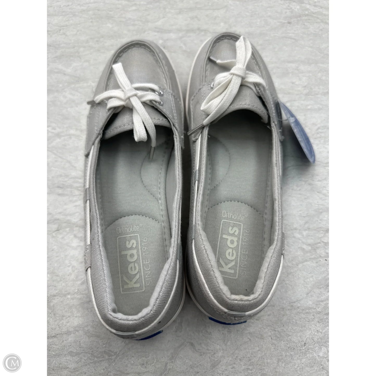 Shoes Flats By Keds In Grey, Size: 7