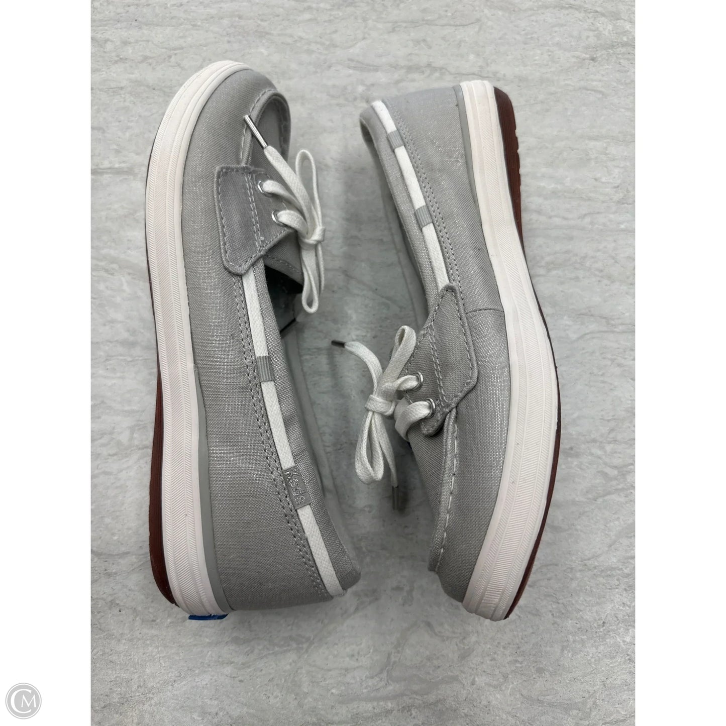 Shoes Flats By Keds In Grey, Size: 7