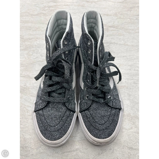 Shoes Sneakers By Vans In Silver, Size: 9