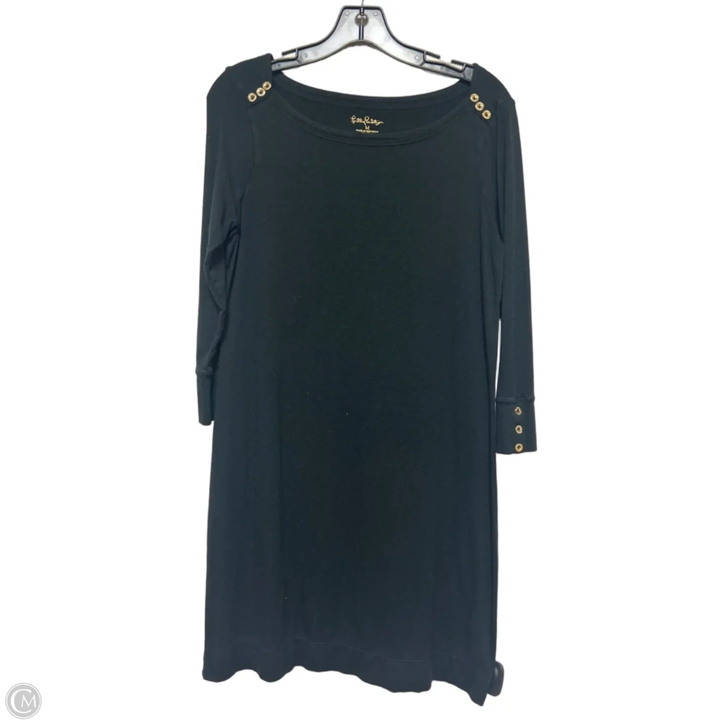 Dress Designer By Lilly Pulitzer In Black, Size: M