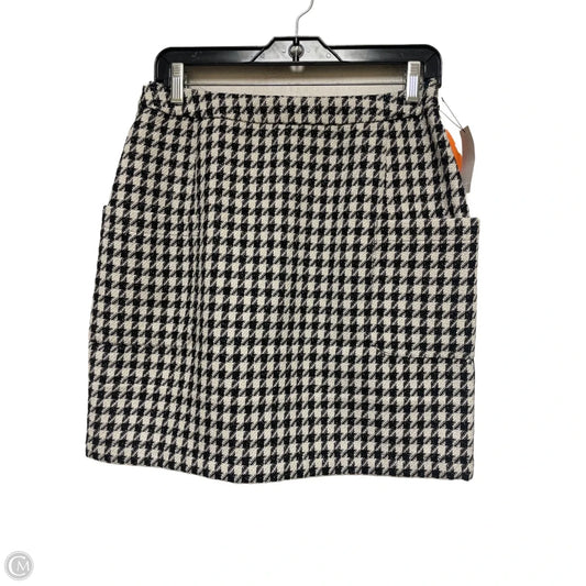 Skirt Designer By Rebecca Minkoff In Plaid Pattern, Size: 10
