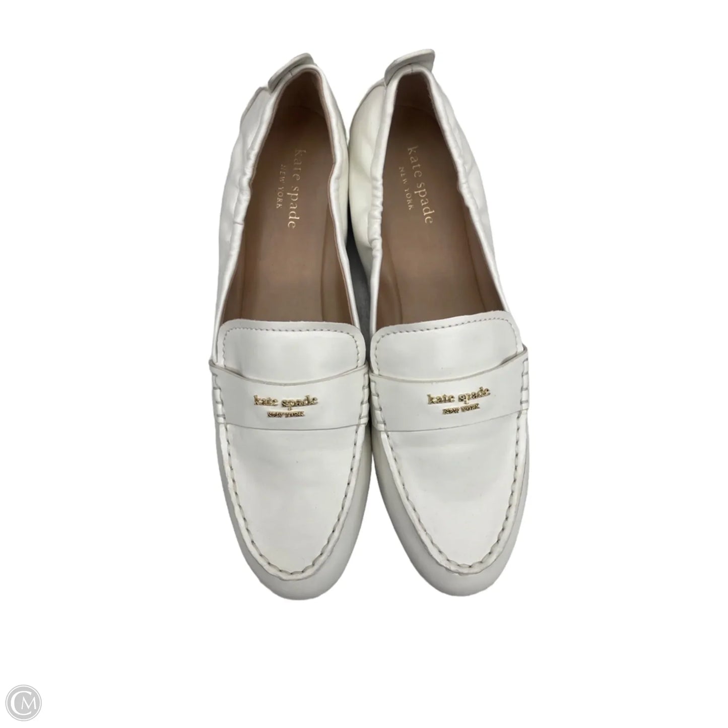 Shoes Designer By Kate Spade In White, Size: 9