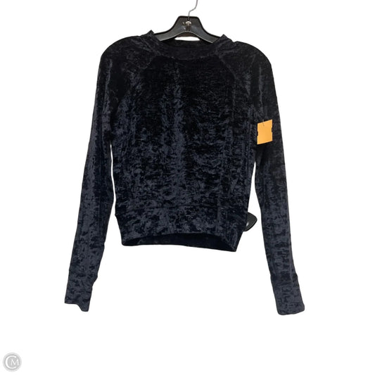 Athletic Top Long Sleeve Crewneck By Lululemon In Black, Size: M