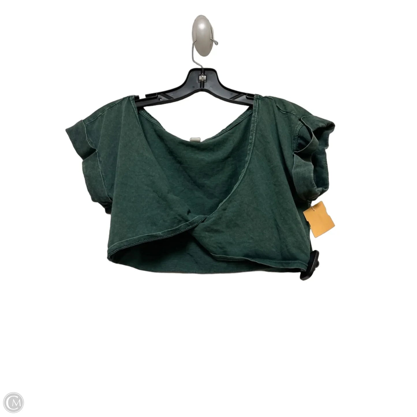 Top Short Sleeve By Daily Practice By Anthropologie In Green, Size: Xs