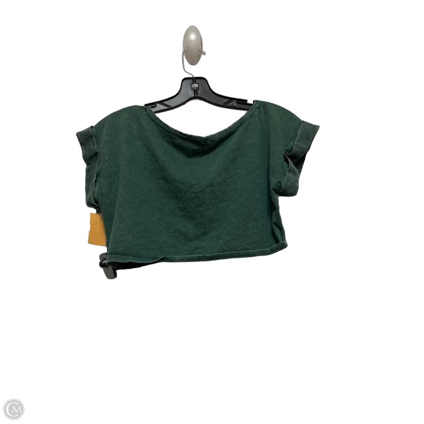 Top Short Sleeve By Daily Practice By Anthropologie In Green, Size: Xs