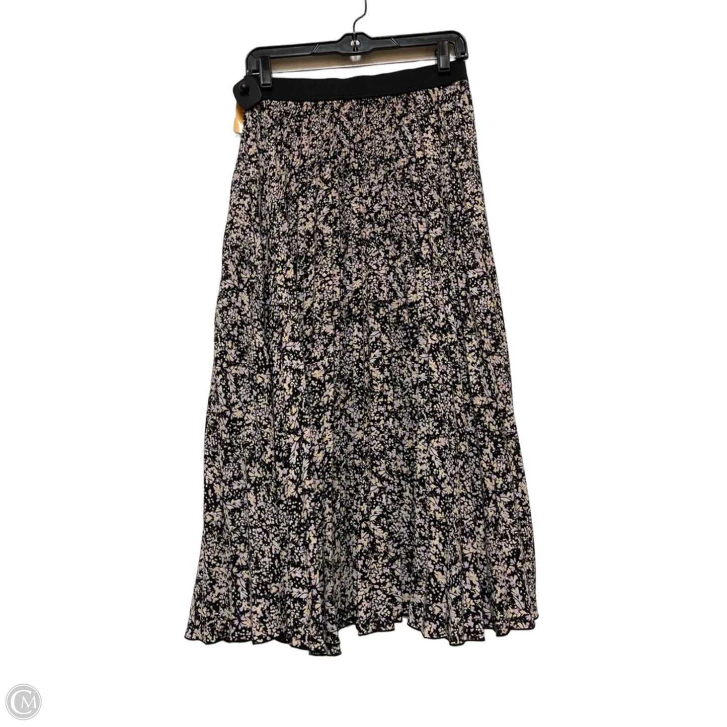 Skirt Midi By Vince Camuto In Floral Print, Size: 8