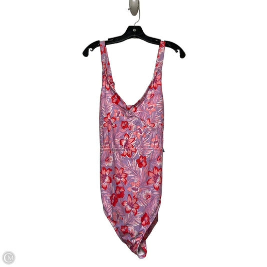 Swimsuit By Draper James In Floral Print, Size: 2x
