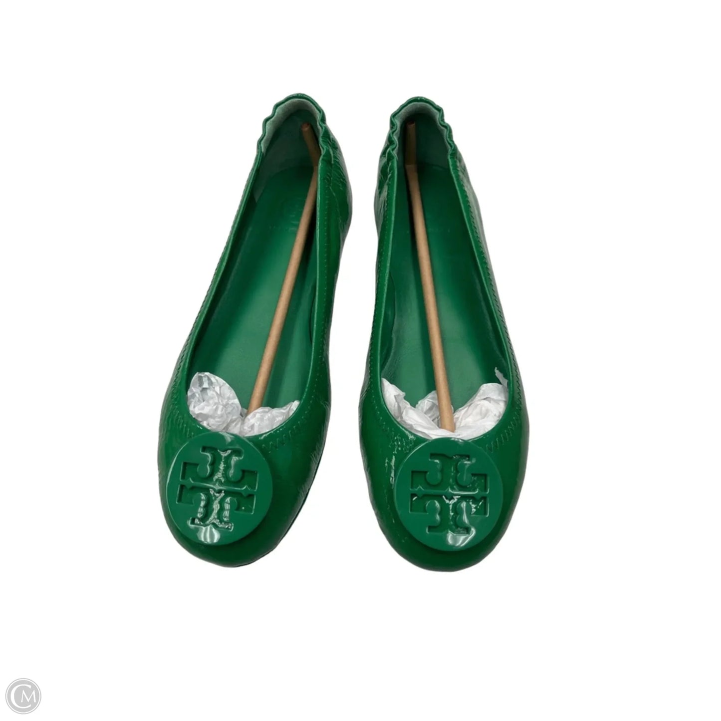 Shoes Designer By Tory Burch In Green, Size: 8