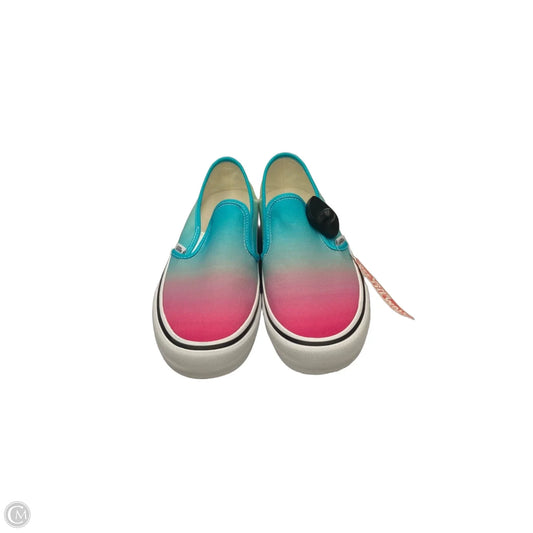 Shoes Flats By Vans In Ombre Print, Size: 10