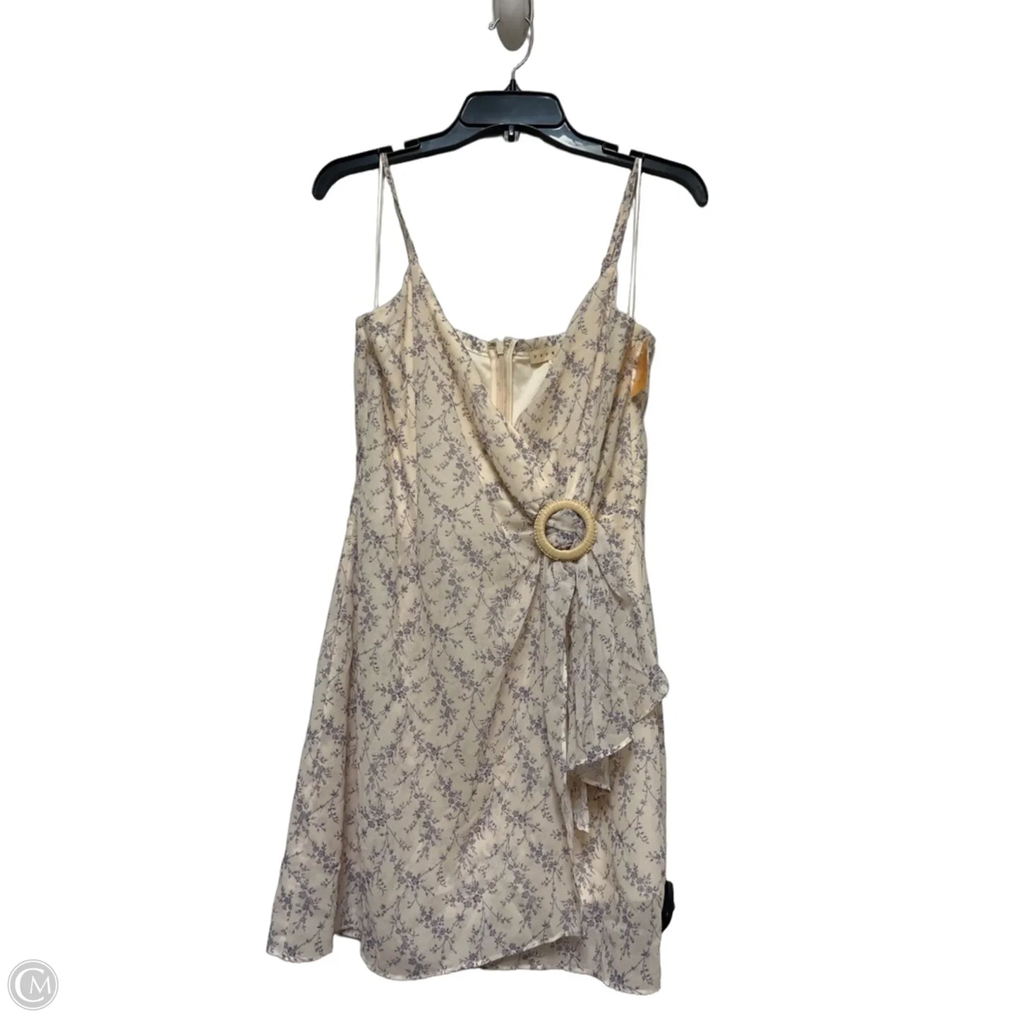 Dress Casual Short By Promesa In Purple & Tan, Size: M