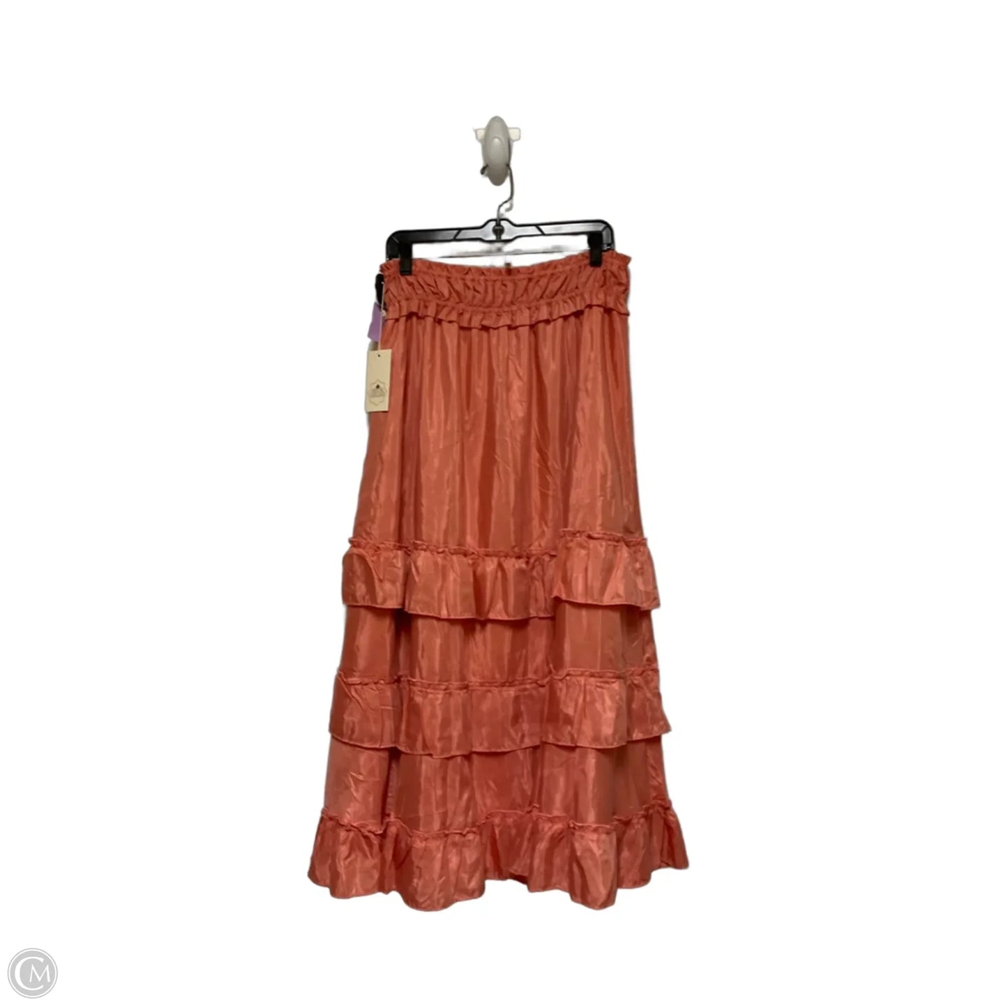 Skirt Midi By Clothes Mentor In Pink, Size: 12
