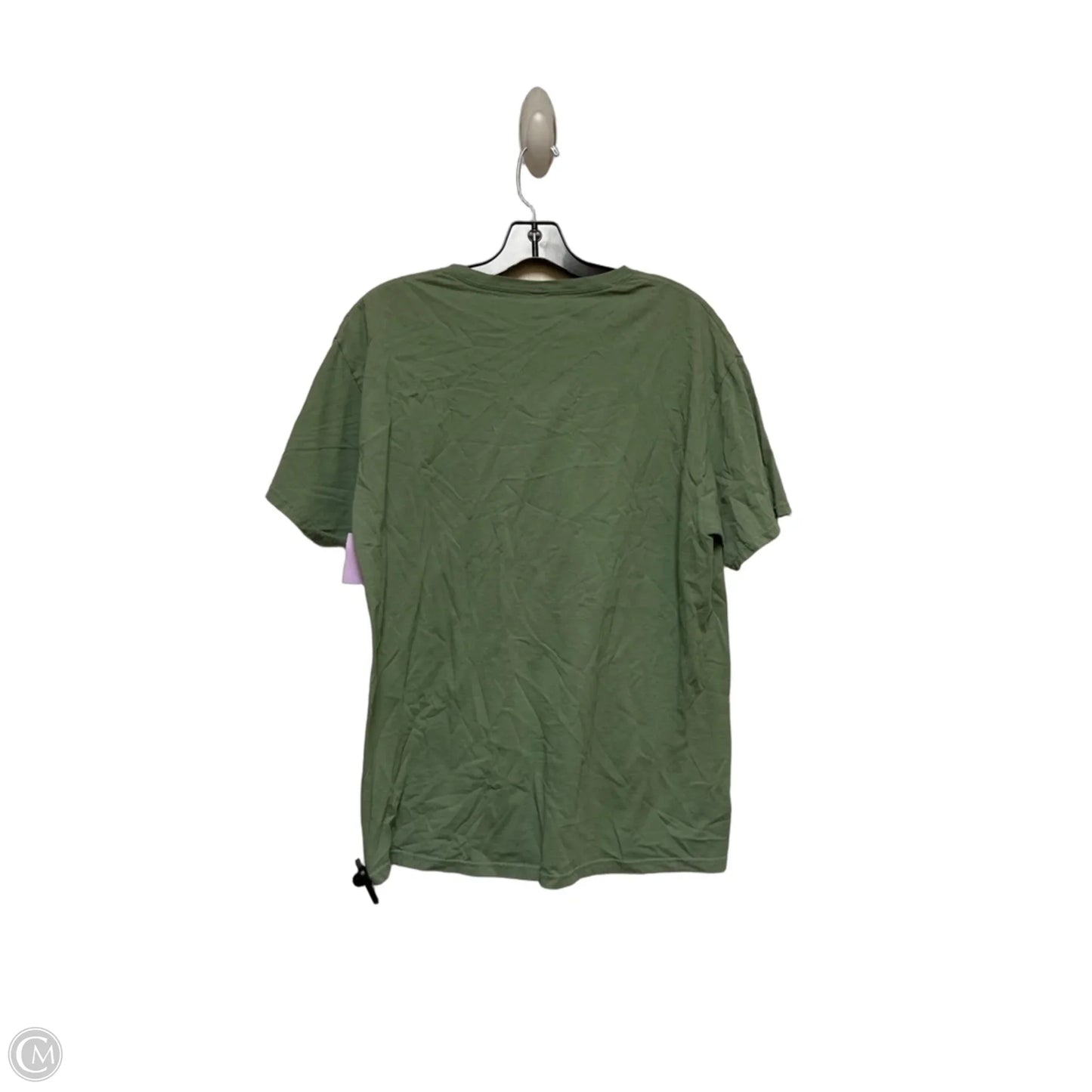Top Short Sleeve By Disney Store In Green, Size: L
