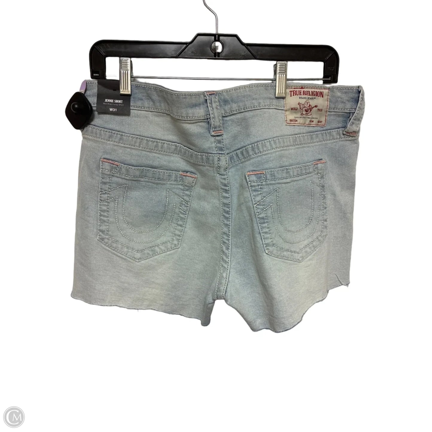 Shorts By True Religion In Blue Denim, Size: 8