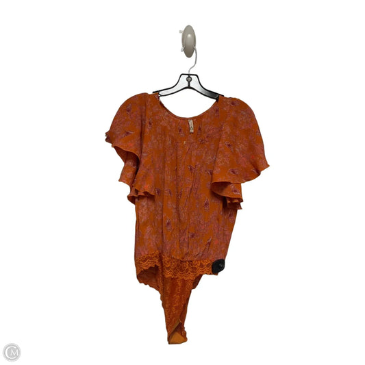 Bodysuit By Free People In Paisley Print, Size: Xs