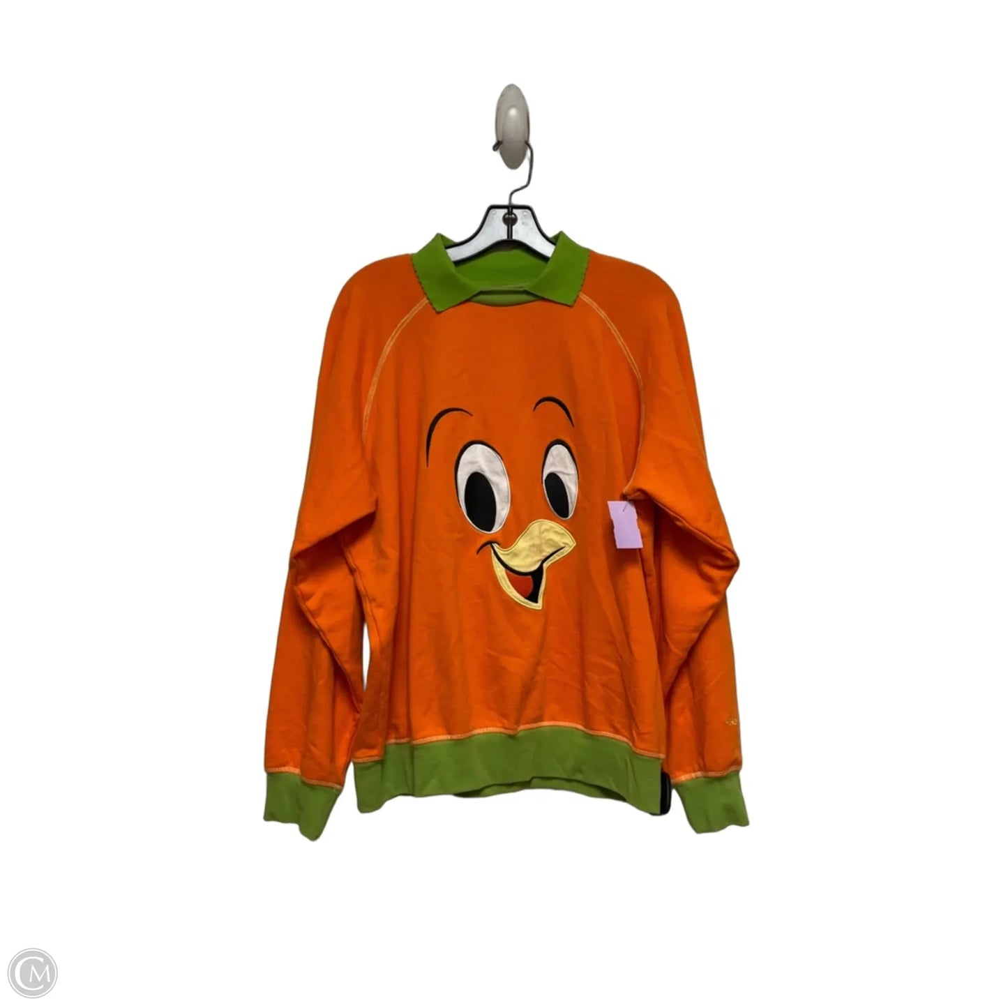 Top Long Sleeve By Disney Store In Orange & Pink, Size: L