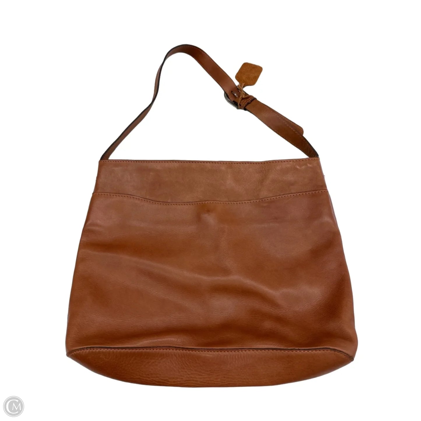 Handbag Leather By Clothes Mentor, Size: Medium