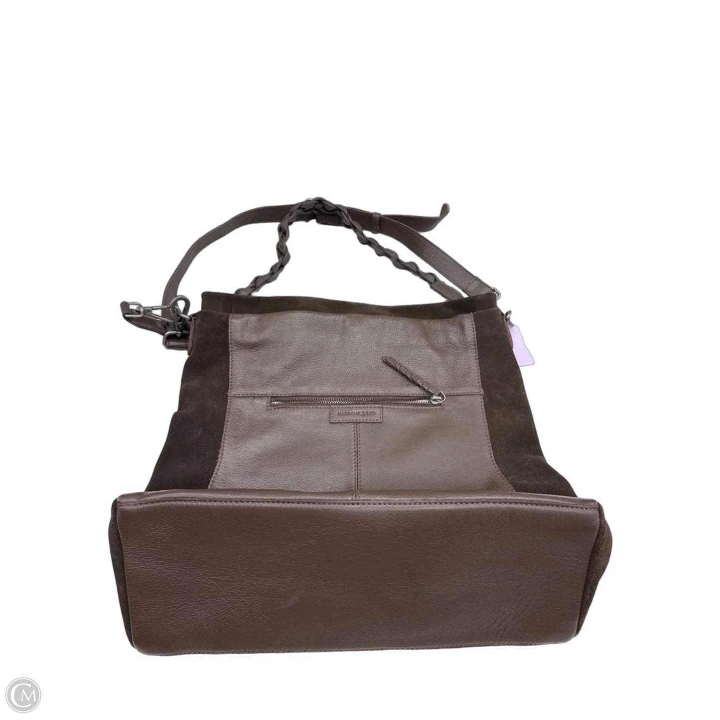 Handbag Leather By Clothes Mentor, Size: Large