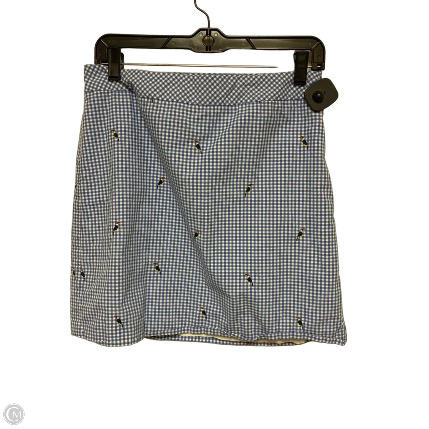 Skirt Mini & Short By Talbots In Checkered Pattern, Size: 8