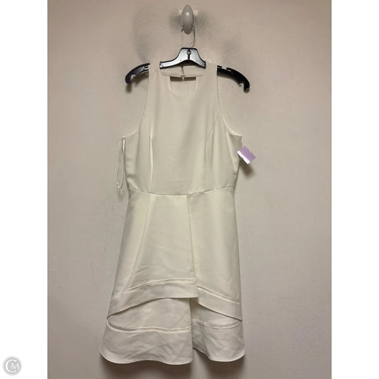 Dress Casual Short By Adelyn Rae In White, Size: L