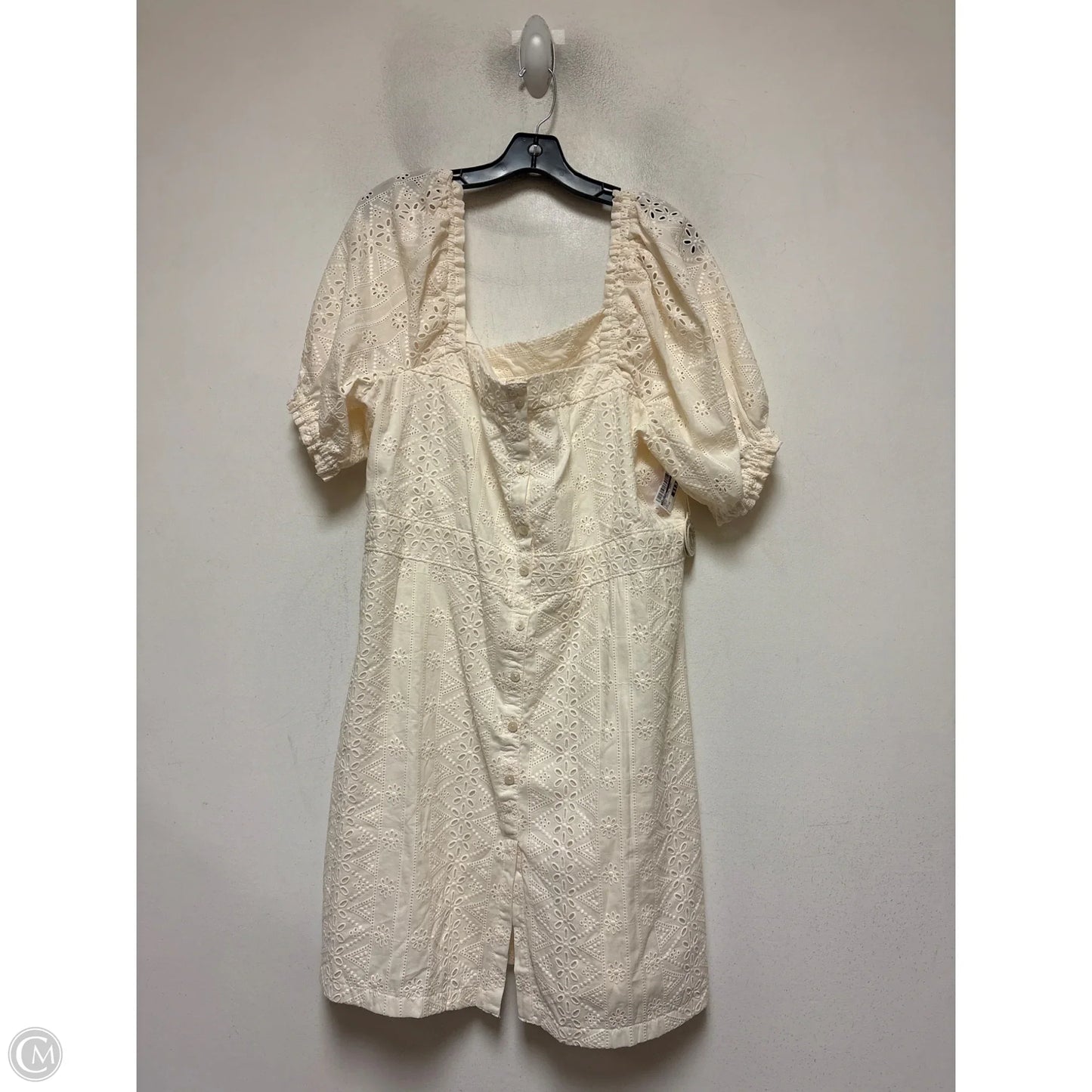 Dress Casual Short By Spartina In Cream, Size: 2x