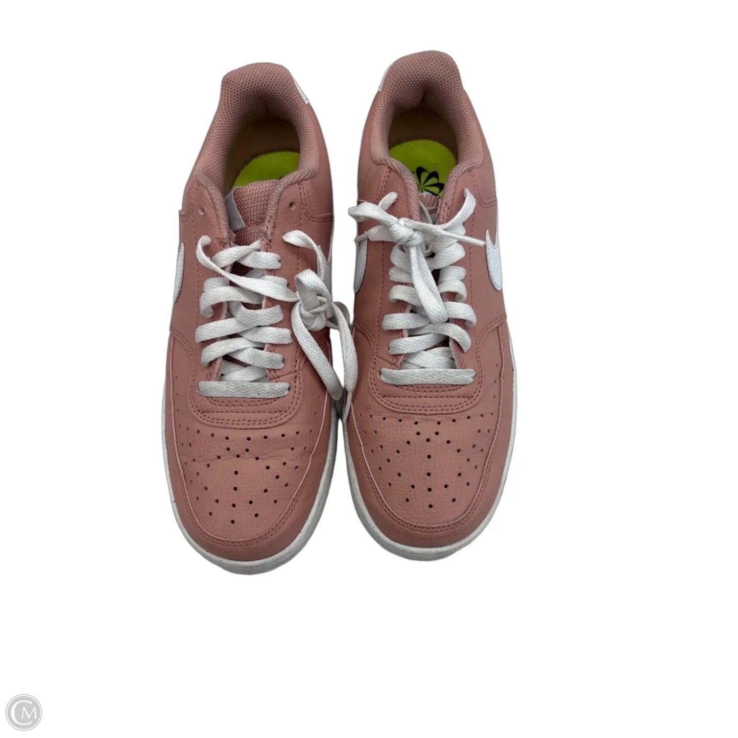 Shoes Sneakers By Nike In Pink & White, Size: 10