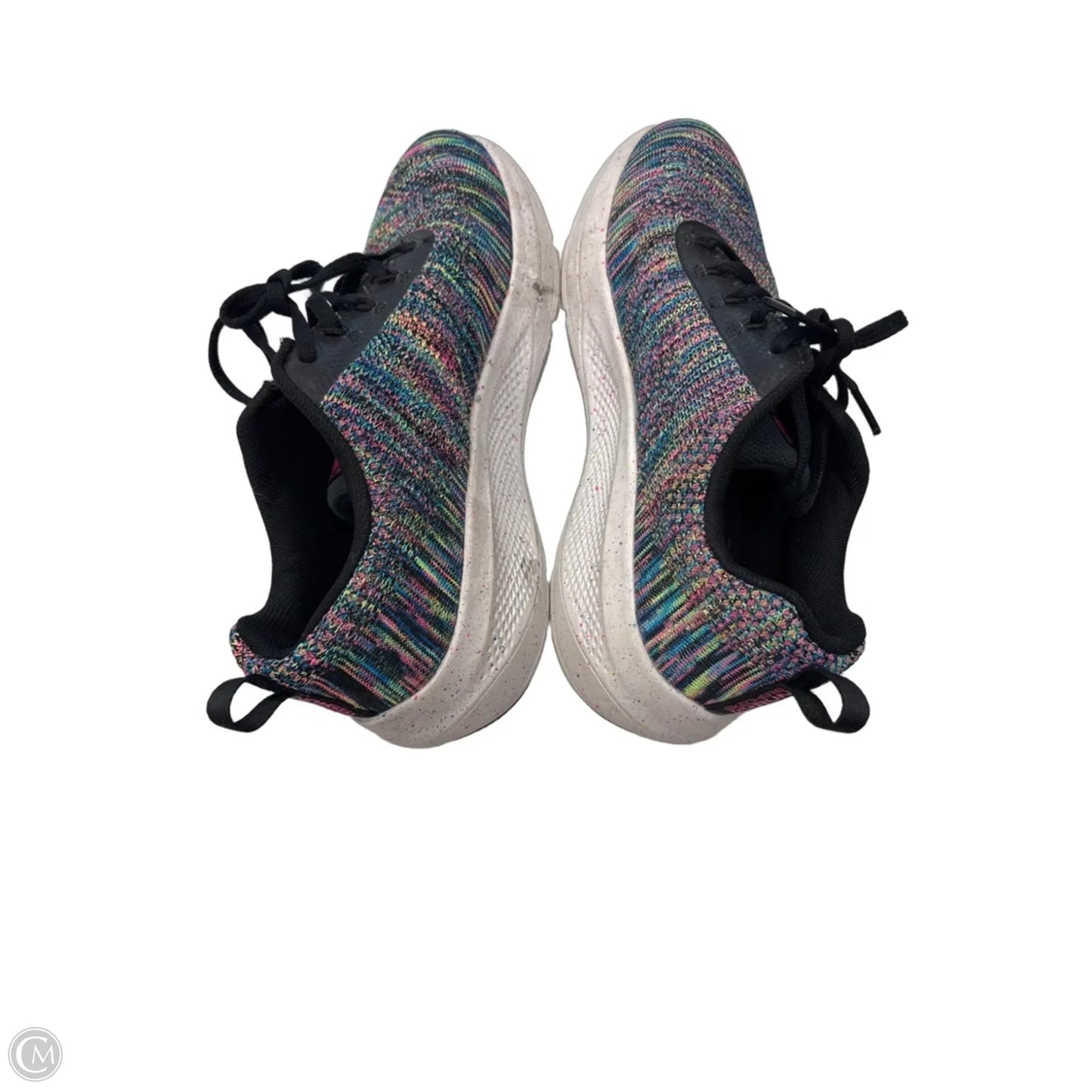 Shoes Athletic By Skechers In Rainbow Print, Size: 8.5