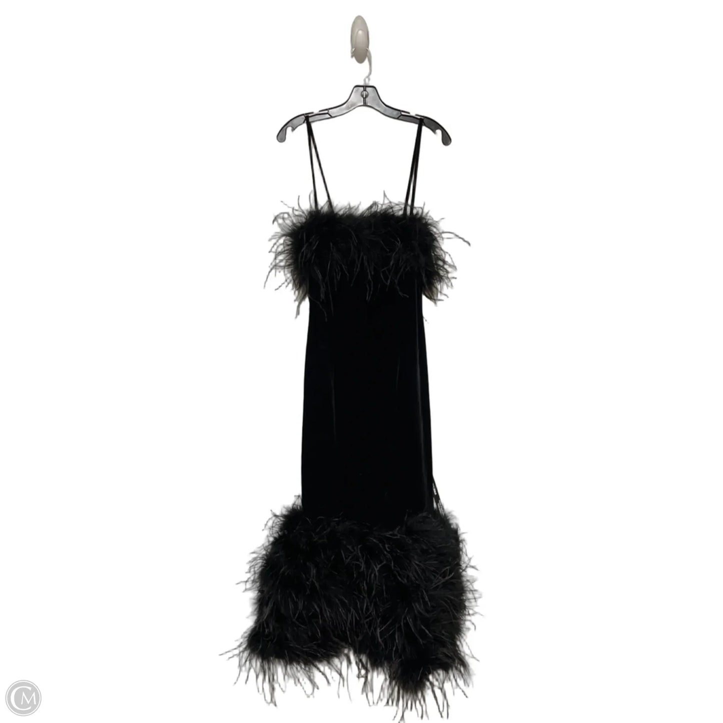Dress Party Midi By Clothes Mentor In Black, Size: S