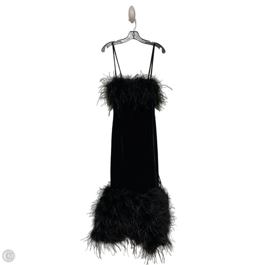 Dress Party Midi By Clothes Mentor In Black, Size: S